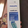 飞利浦（PHILIPS）电动牙刷头W2亮白型官方原装欧洲进口适配钻石1/3/3pro/CI/导航刷系列刷柄 3支装HX6063/67 白色 实拍图
