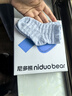 尼多熊宝宝袜子夏季薄款透气网眼婴儿袜白色船袜儿童袜短筒男女童 实拍图