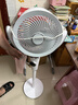 艾美特（AIRMATE）【小暴风PRO】空气循环扇家用大风力摇头电风扇卧室安静轻音小风扇桌面台式节能落地扇电扇 X231 实拍图