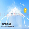 袋鼠医生婴儿口罩3d立体0-3岁薄款透气防尘花粉宝宝防护30支 实拍图