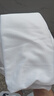 【京东直采】重磅纯棉 圆领短袖男款t恤衣服女士t恤服装真5折专场 白色（短袖） XL （125-140斤） 实拍图