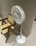 美的（Midea）【超级单品】七叶轻音立式电风扇家用柔风落地扇台式桌面小型风扇大风量节能摇头宿舍电扇 SAF30AB 实拍图
