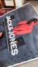 杰克·琼斯（JACK&JONES）26年男装四季打底T恤男士凉感透气多色情侣款短袖t恤水洗不易走形 海军蓝E38 XS 165 实拍图