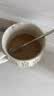 舍里复古咖啡杯碟套装家用下午茶拿铁杯高档精致马克杯高颜值情侣杯子 咖啡杯碟-树叶300ML 规格详见图二 实拍图