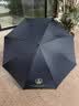伞小满雨伞定制印刷logo图案防风加固大暴雨超大雨伞大号加厚结实抗风 黑色木直柄 实拍图