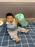 COOKSS婴儿充气学爬滚筒铃铛玩具0-1岁宝宝学步引导6-8个月益智早教训练 实拍图