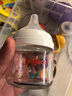 贝亲（Pigeon）【新生儿第一个奶瓶】玻璃奶瓶宽口径奶瓶80ml SS号奶嘴 0月+ 实拍图