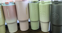 星巴克（Starbucks）灰色款双饮口不锈钢随行杯800ml保温保冷水杯车载女神节礼物男女 实拍图