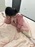 安妮优儿（Anneyol）女童连衣裙春秋款裙子2025新款儿童洋气秋装小女孩衣服红色公主裙 粉色棉里 120 实拍图