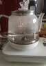 FUNORK全自动上水电热烧水壶玻璃烧水器茶台专用一体茶桌茶几保温泡茶具抽水电茶炉 RY-D2白色1L 实拍图