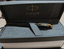 派克（PARKER）生日礼物钢笔墨水笔 高端上岸礼物学生套装 商务送礼定制刻字男女生日礼品文具签字墨水笔 IM纯黑丽雅金夹墨水笔-高档礼盒装 实拍图