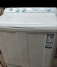 海尔（Haier）半自动双桶双缸洗衣机 12KG大容量  强力去污洗大件 一级能效家电国家补贴以旧换新 XPB120-81D2 实拍图