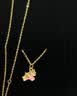 中国黄金（CHINA GOLD）黄金项链女足金独角兽小马吊坠挂坠套链生日礼物送女朋友老婆 【今/次日达】足金吊坠约0.5g*配镀金银链 实拍图