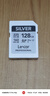 雷克沙（Lexar）128GB SD存储卡 U3 V30 佳能索尼富士尼康相机高速SD卡 读225MB/s 写160MB/s 4K超清录制 SD银卡 实拍图
