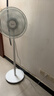 美的（Midea）【品质推荐】七叶轻音柔风电风扇/家用省电落地扇/台式电扇/广角摇头节能宿舍小型风扇 SAE35CA 实拍图