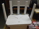 中兴（ZTE）巡天 AX3000满血WIFI6千兆无线家用路由器 自研双核主芯片 5G双频穿墙王wifi路由 Mesh 3000M速率 实拍图