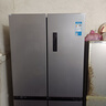 美的（Midea）480升十字四开门冰箱双变频一级能效风冷无霜双开对开门电冰箱超薄家用大容量以旧换新国家补贴 BCD-480WSPZM(E) 实拍图
