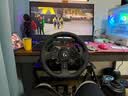 罗技（G）G29/G923力反馈游戏方向盘 电脑赛车方向盘模拟器900度PC/PS4/5/模拟驾驶 欧卡尘埃地平线5 欧卡2 G923方向盘+踏板+排挡杆 实拍图
