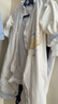 爱宝适婴儿连体衣a类纯棉春秋宝宝爬服外出服和尚服月亮熊80cmT214 实拍图
