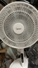 美的（Midea）【闪拆系列】一键闪电拆装直流变频家用语音电风扇一级能效轻音落地扇大风力卧室立式电扇SDJ30BC 实拍图
