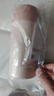 双立人（ZWILLING）保温杯男女大容量茶漏杯不锈钢水杯茶水分离家用便携 粉色420ml 实拍图