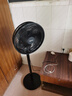 美的（Midea）【超级单品】七叶轻音立式电风扇家用柔风落地扇台式桌面小型风扇大风量节能摇头宿舍电扇 SAF30AB 实拍图