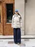 波司登冬羽绒服女士修身短款休闲加厚脱卸帽立领休闲百搭外套 实拍图