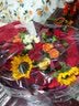 馨仪鲜花速递玫瑰向日葵康乃馨花束生日礼物全国同城配送 向日葵康乃馨玫瑰混搭花束 实拍图