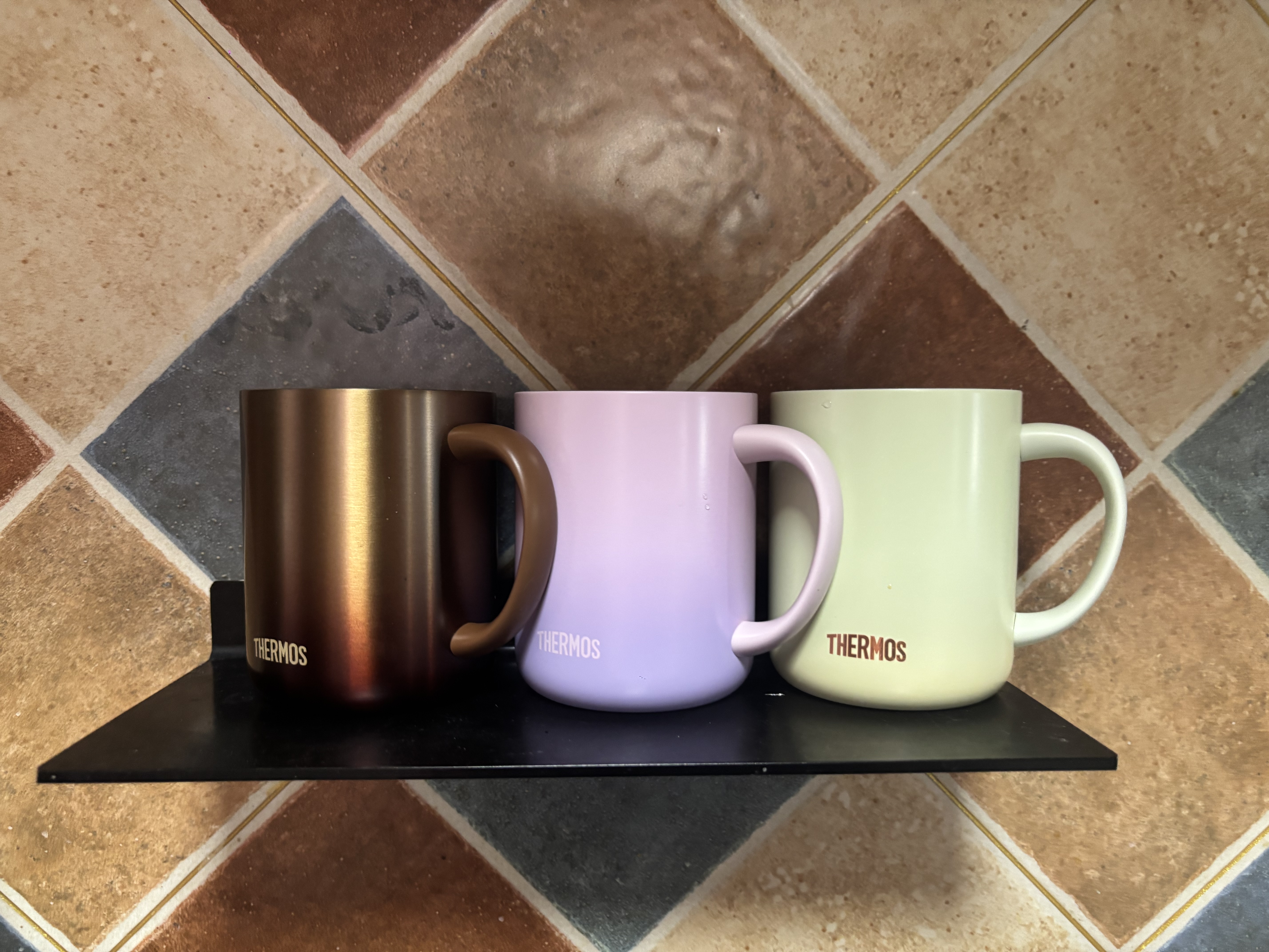 膳魔师（THERMOS）保温杯400ml带茶滤男女泡茶咖啡杯伴手礼生日礼物TEMC-CG-G 实拍图