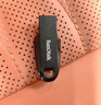 闪迪（SanDisk）128GB USB3.2 U盘 CZ550黑色 读速100MB/s 安全加密 数据恢复 学习办公电脑车载 高速大容量优盘 实拍图