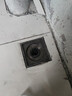 雨虹飞鱼地漏卫生间防臭大排量下水道黄铜镀镍拉丝枪灰色淋浴款FY57QHL 实拍图