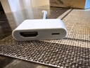 毕亚兹 适用苹果Lightning转HDMI转换器高清视频转接头iPhone手机iPad投屏显示器电视投影仪同屏连接线 实拍图