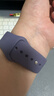 Apple/苹果 Watch S11 智能手表GPS款46毫米银色铝金属表壳雾紫色运动型表带M/L MEVX4CH/B情人节 实拍图