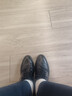 意尔康男鞋商务正装鞋男商务皮鞋时尚打孔结婚鞋 53449W黑色42 实拍图