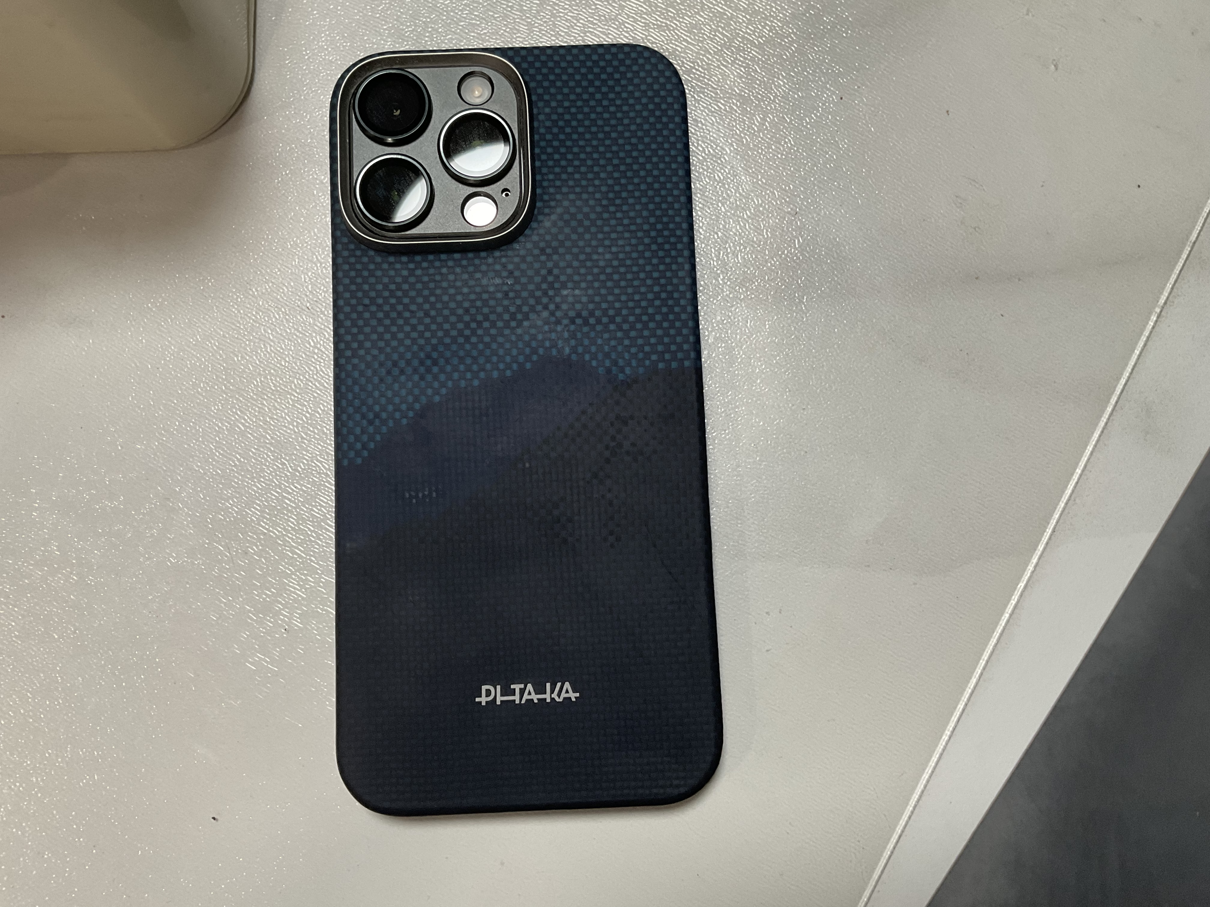 PITAKA【相机按键全包】适用苹果iPhone16ProMax手机壳MagSafe磁吸凯夫拉芳纶高级超薄全包保护套 山 实拍图