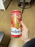 百威啤酒TOP淡色拉格450ml*18听整箱装京东自营新老包装混发踏春送礼 实拍图