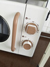 美的（Midea）【价保618】厨房小家电小滋味微波炉变频家用小型百搭复古转盘式经典双旋钮轻音M20H4 实拍图