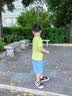 史努比男童牛仔短裤纯棉裤子儿童夏季新款舒适男孩夏天休闲五分裤童装 浅蓝 板仔努比X 120 实拍图