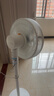 美的（Midea）【闪拆系列】一键闪电拆装直流变频家用语音电风扇一级能效轻音落地扇大风力卧室立式电扇SDJ30BC 实拍图