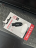 闪迪（SanDisk）128GB USB3.2 U盘 CZ550黑色 读速100MB/s 安全加密 数据恢复 学习办公电脑车载 高速大容量优盘 实拍图