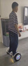 领奥电动儿童智能平衡车3-6-12岁体感8到10岁到15岁以上腿控成年人两轮自动手扶双轮新款平行车 K6旗舰白54V【三控+APP+炫光轮】 实拍图
