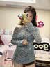 南木熊比基尼泳衣女2026新款绝美分体水乐园小胸显瘦纯欲风罩衫海边度假 蓝棕波点三件套【泳衣80-115斤】 实拍图