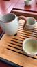 汝窑功夫茶具套装新款喝茶家用泡茶陶瓷盖碗茶壶茶杯子套装无茶盘 汝窑功夫茶具10件套【含茶盘】 实拍图