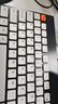B.O.W航世 K620U有线键盘 办公键盘 超薄便携键盘 79键 台式笔记本巧克力按键小键盘 橙灰黑 实拍图