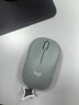 罗技（Logitech）M221 轻音鼠标 无线鼠标 办公鼠标 对称鼠标 带无线微型接收器 薄荷绿 实拍图