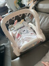 OUOUIIK品牌正品婴儿健身架脚踏钢琴满月学步车新生儿见面礼物盒实用玩具 【0-3岁新生儿七合一多功能健身架】奶咖色 1-3-6-7-8-9岁生日六一元旦圣诞新年送礼物 实拍图