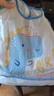 贝瑞加（Babyprints）围兜儿童罩衣幼儿园吃饭宝宝围嘴防溅防水反穿衣口水兜无袖两件 实拍图