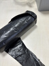 利得背心垃圾袋黑色50*60cm150只双面1.6丝办公家用大号手提袋 实拍图