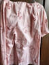 浪莎女士睡衣女夏季薄款短袖七分裤棉质套头圆领可外穿家居服 实拍图