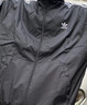 adidas休闲舒适三条纹立领夹克外套男装秋季阿迪达斯官方轻运动   黑色/白（推荐选大一码）   S 实拍图